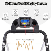 Folding Treadmill for Home Portable Electric Treadmill Running Exercise Machine Compact Treadmill Walking Freight free