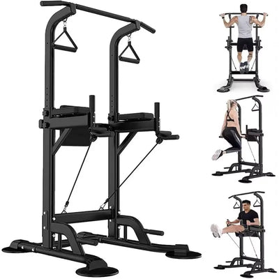 pull up bar Strength Training Machine Home Gym Assisted Dip Chin Exercise Equipment Standing  wall