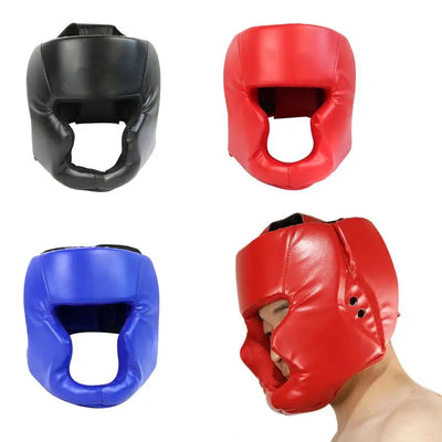 Boxing Full-Face Headgear Promotion Boxing MMA Safety Helmet Gear Protectors Adult Child Training Headgear Kickboxing Helmets